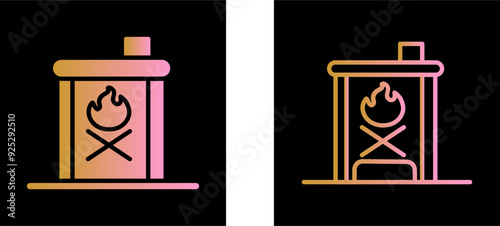 Furnace Vector Icon