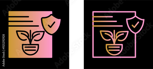 Ecology Protection Vector Icon