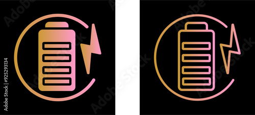 Charge Battery Vector Icon