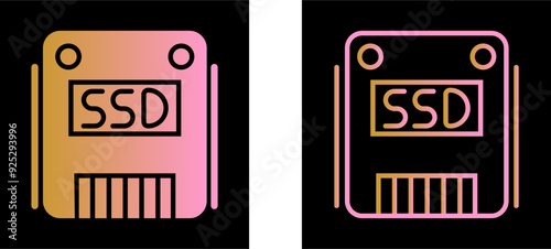 SSD Vector Icon