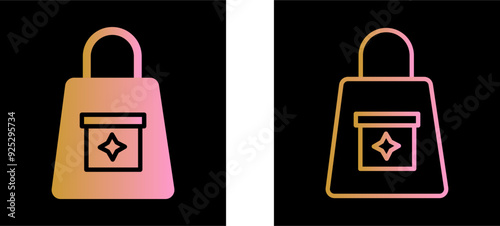 Duty Free Luggage Vector Icon