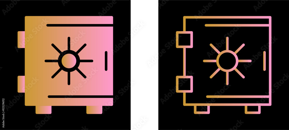 Vault Vector Icon Vault Vector Icon