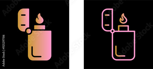Lighter Vector Icon