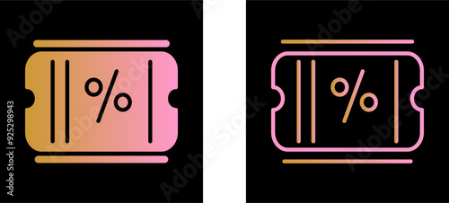 Coupon Vector Icon