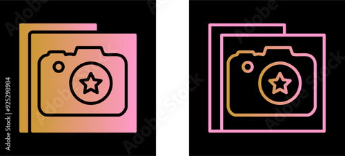 Star Photography Vector Icon