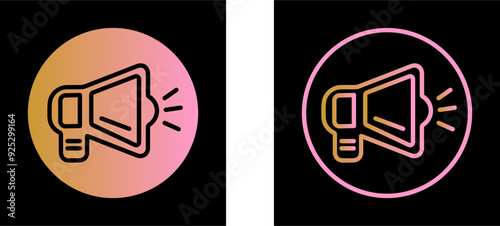 Announcement Vector Icon