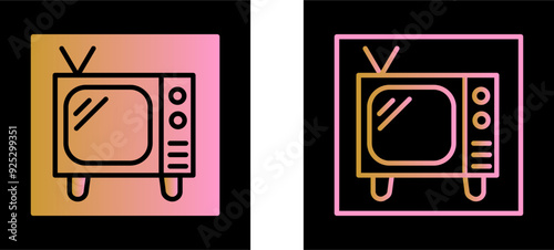 Television Vector Icon