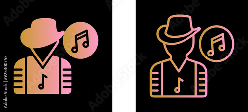 Musician Vector Icon