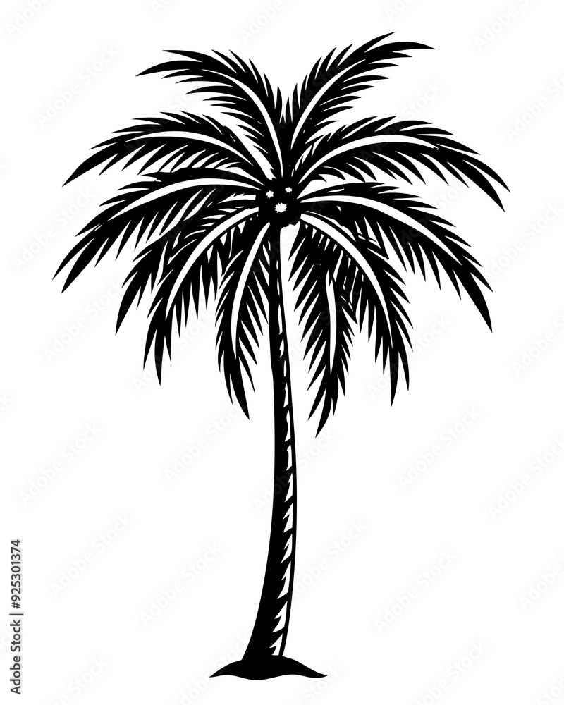 Obraz premium plam tree eps vector bundle 