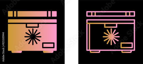 Freezer Vector Icon