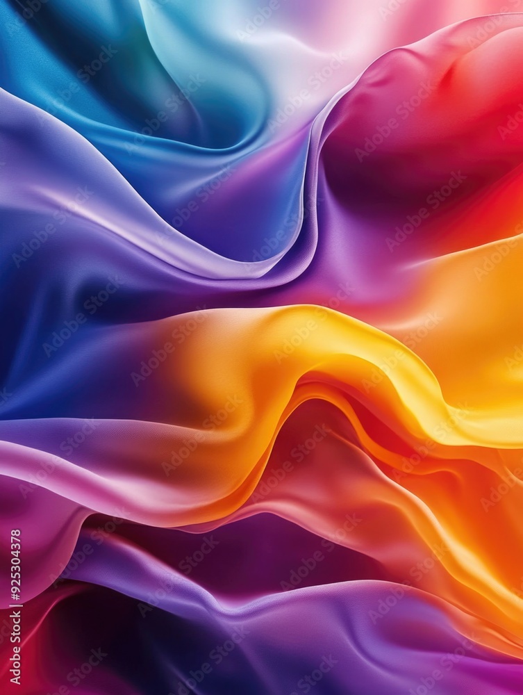 Obraz premium Vivid Fabric Art