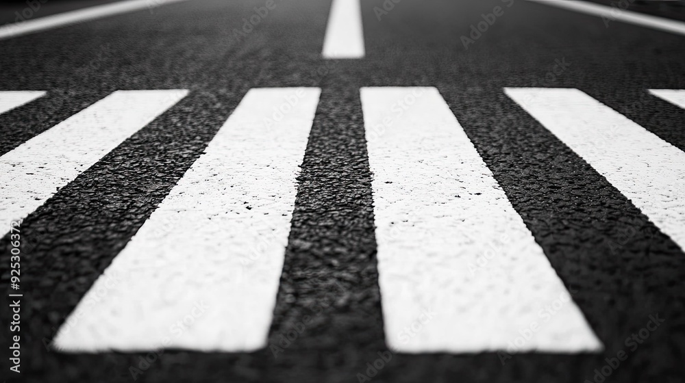 Create 5 prompts for stock photos related to A black and white photo of a long, narrow strip of white and black stripes with 100-200 characters and ending with Create 5 prompts for stock photos related to A black and white photo of a long, narrow strip of white and black stripes with 100-200 characters and ending with