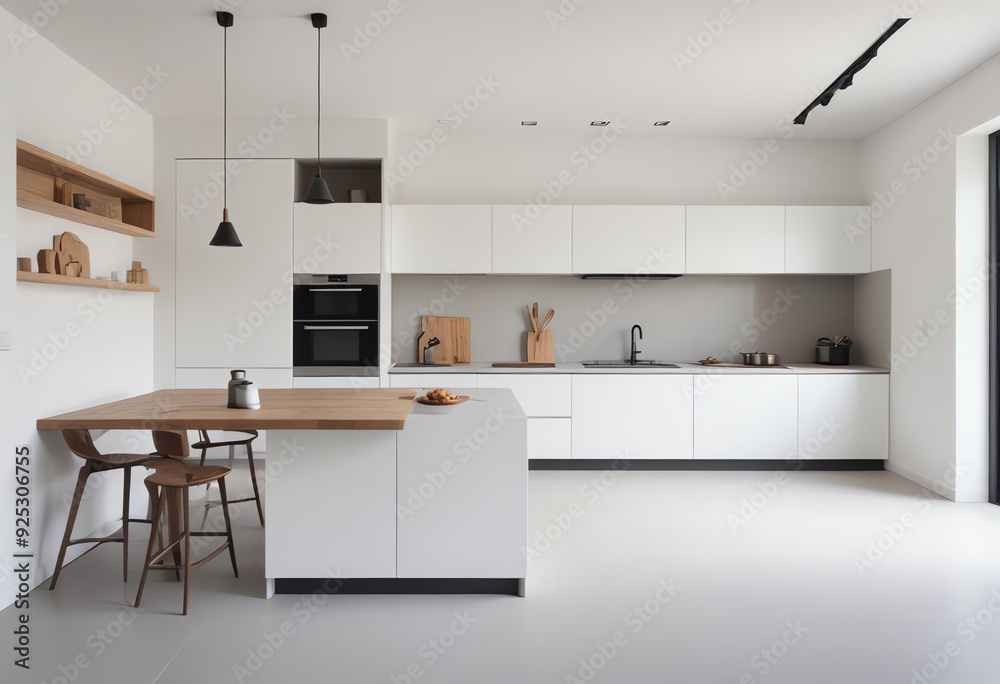 Fototapeta premium modern kitchen interior