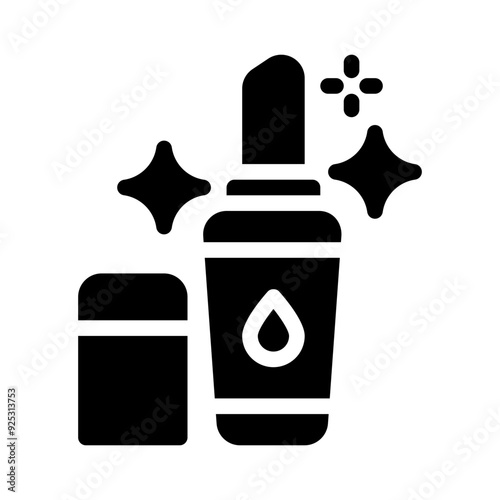 lip balm glyph icon