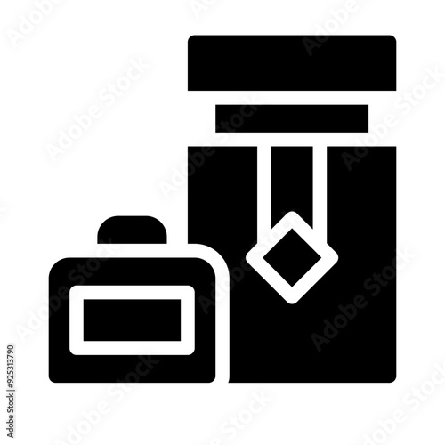 perfume glyph icon