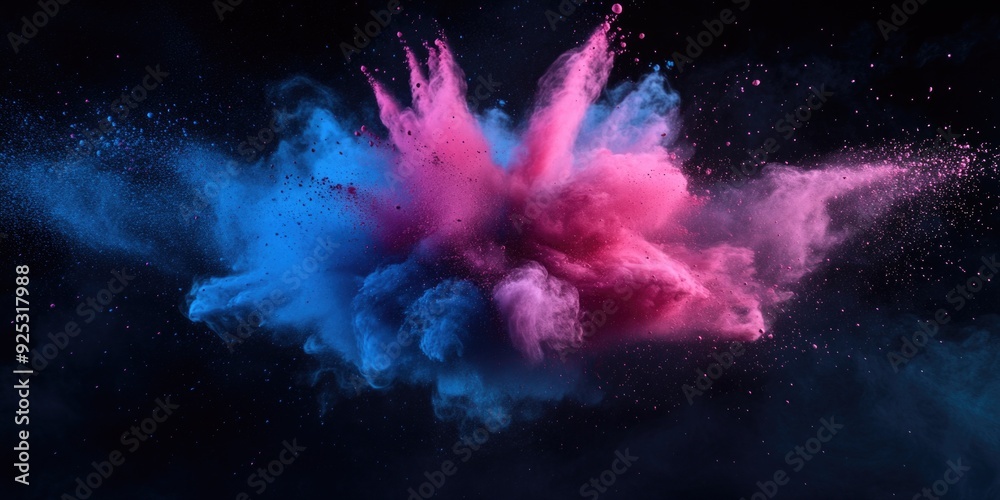 Vibrant Cosmic Explosion