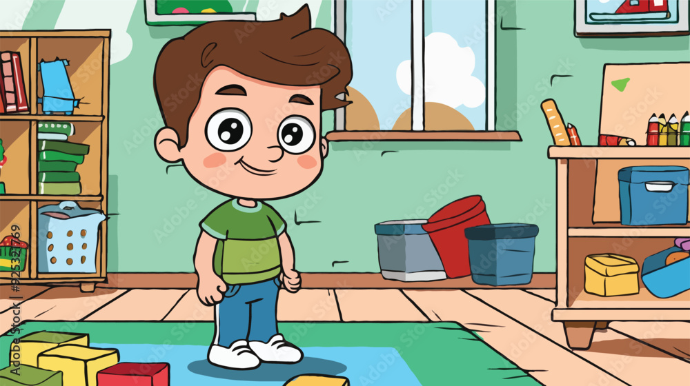 coloring page simple drawing of cartoon character clean up the house, coloring book coloring page simple drawing of cartoon character clean up the house, coloring book