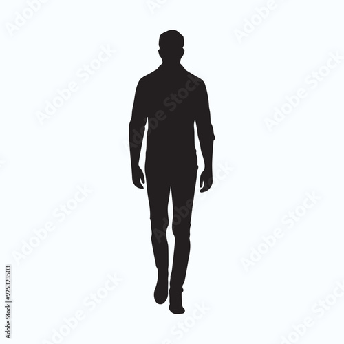 man Black silhouette