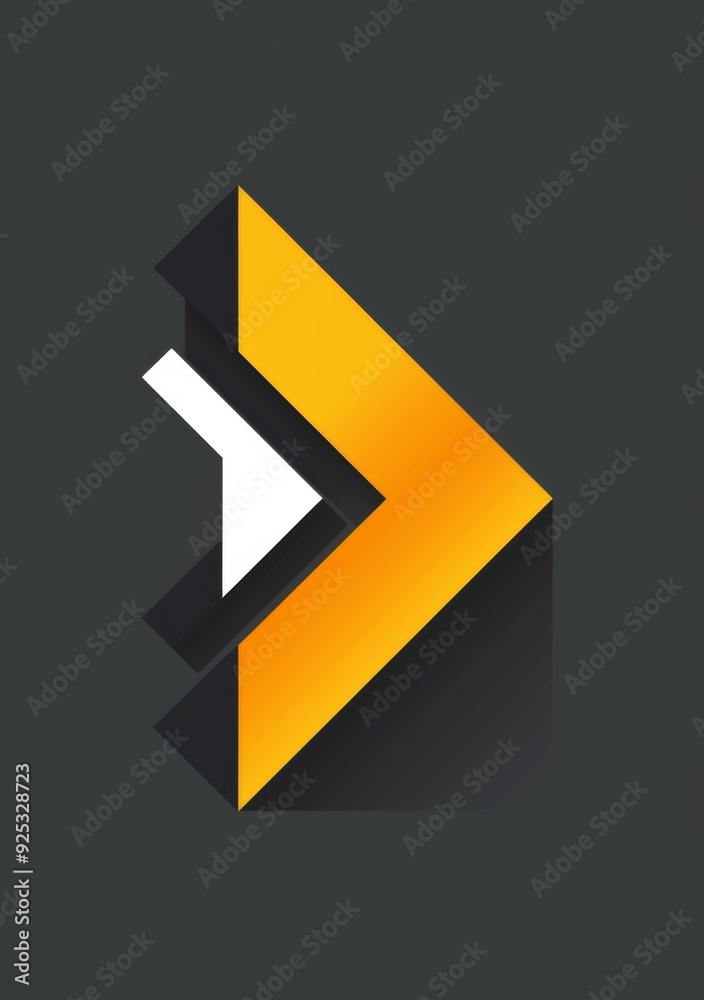 Arrows and White Box on Grey Background Arrows and White Box on Grey Background