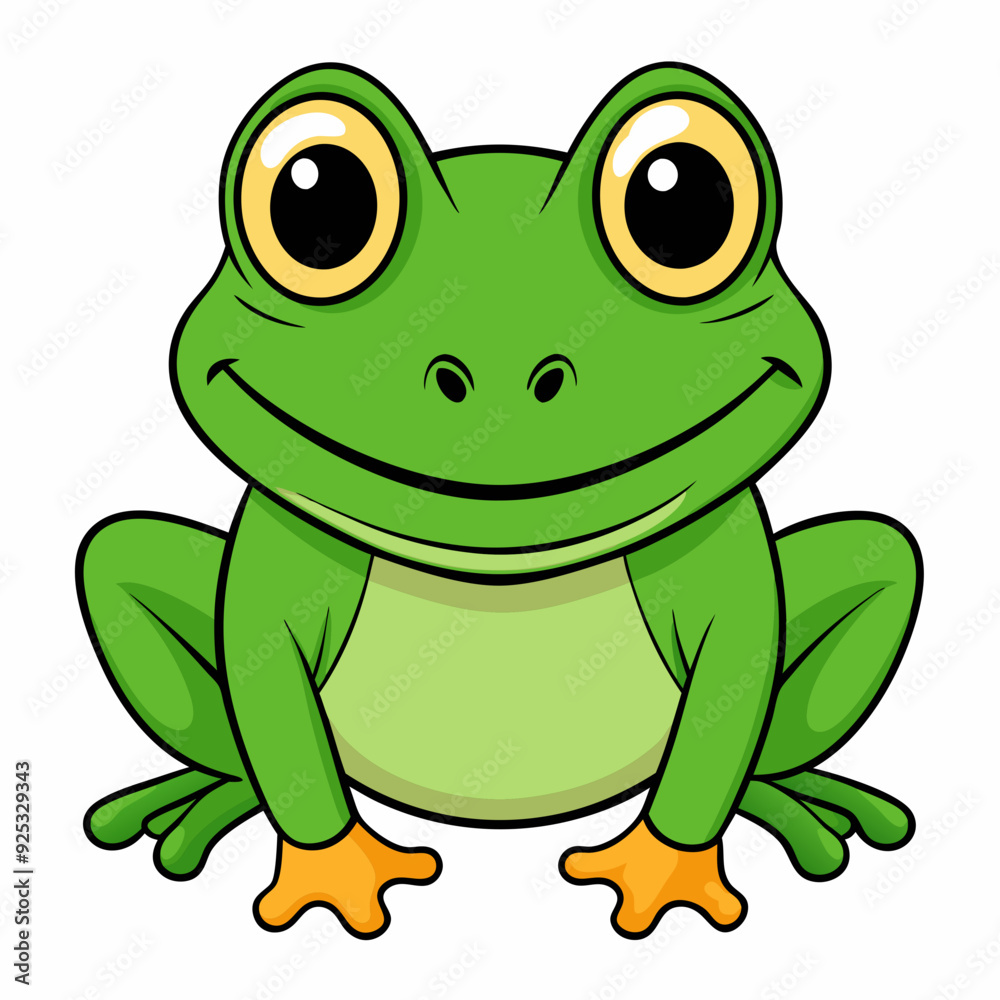 Frog art vector illustration Frog art vector illustration