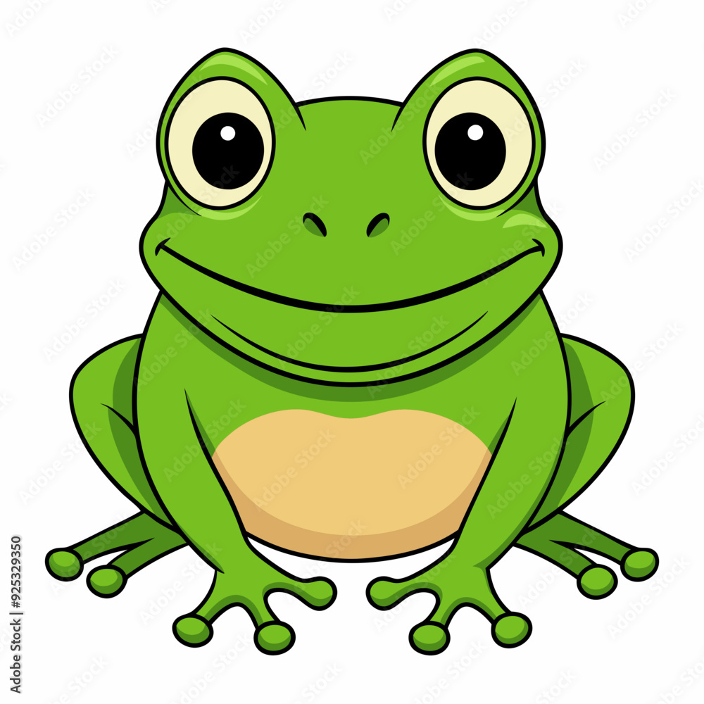 Frog art vector illustration Frog art vector illustration