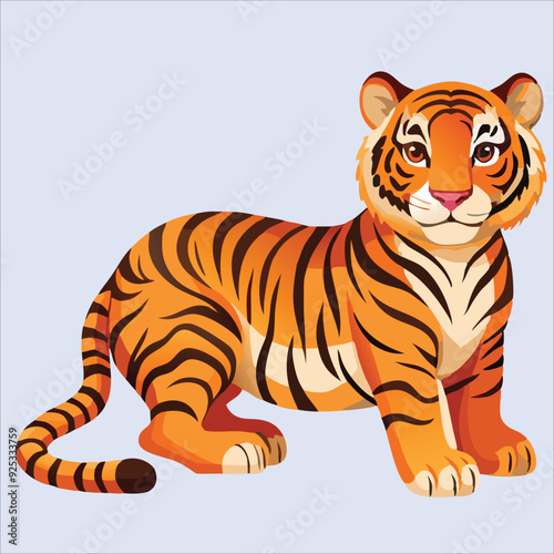 Tiger animal vector