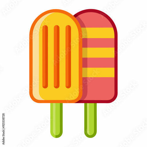 Paletas art vector illustration