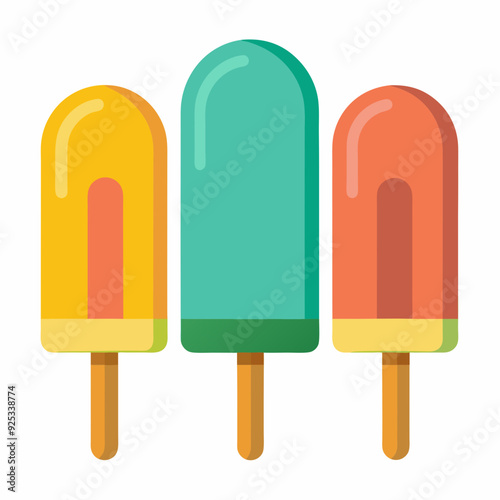 Paletas art vector illustration