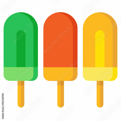 Paletas art vector illustration