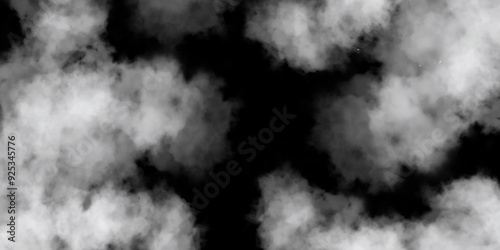 Beautiful cirrus clouds on blue sky on a sunny day background texture.  smoke texture overlays. Isolated black background. Misty fog effect. fume overlay. vapor overlays. Beautiful white cloud.