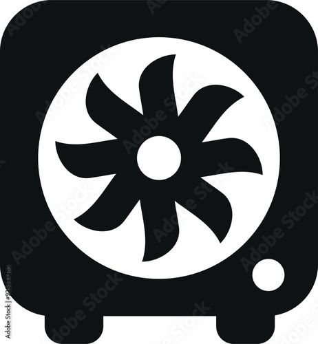 Premium vector ventilation Fan icon. Premium vector ventilation fan icon for web, app, ui, ux. Vector Eps 10