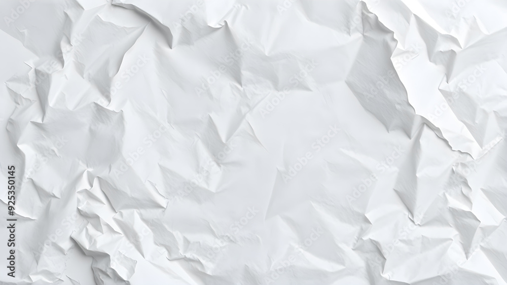 Soft Crumpled Paper Background with Space for Text. Generative AI Soft Crumpled Paper Background with Space for Text. Generative AI
