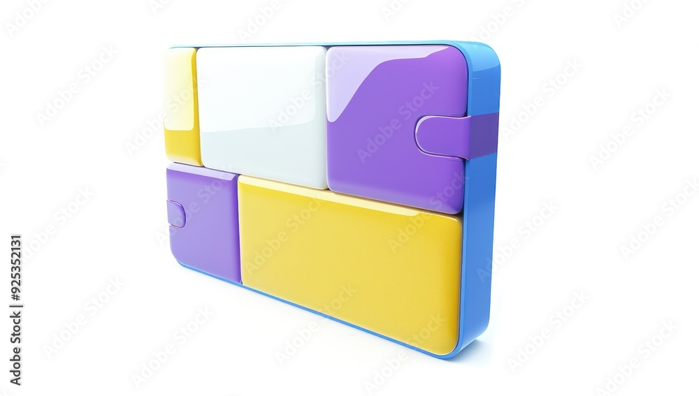 Abstract Colorful Geometric Design Abstract Colorful Geometric Design