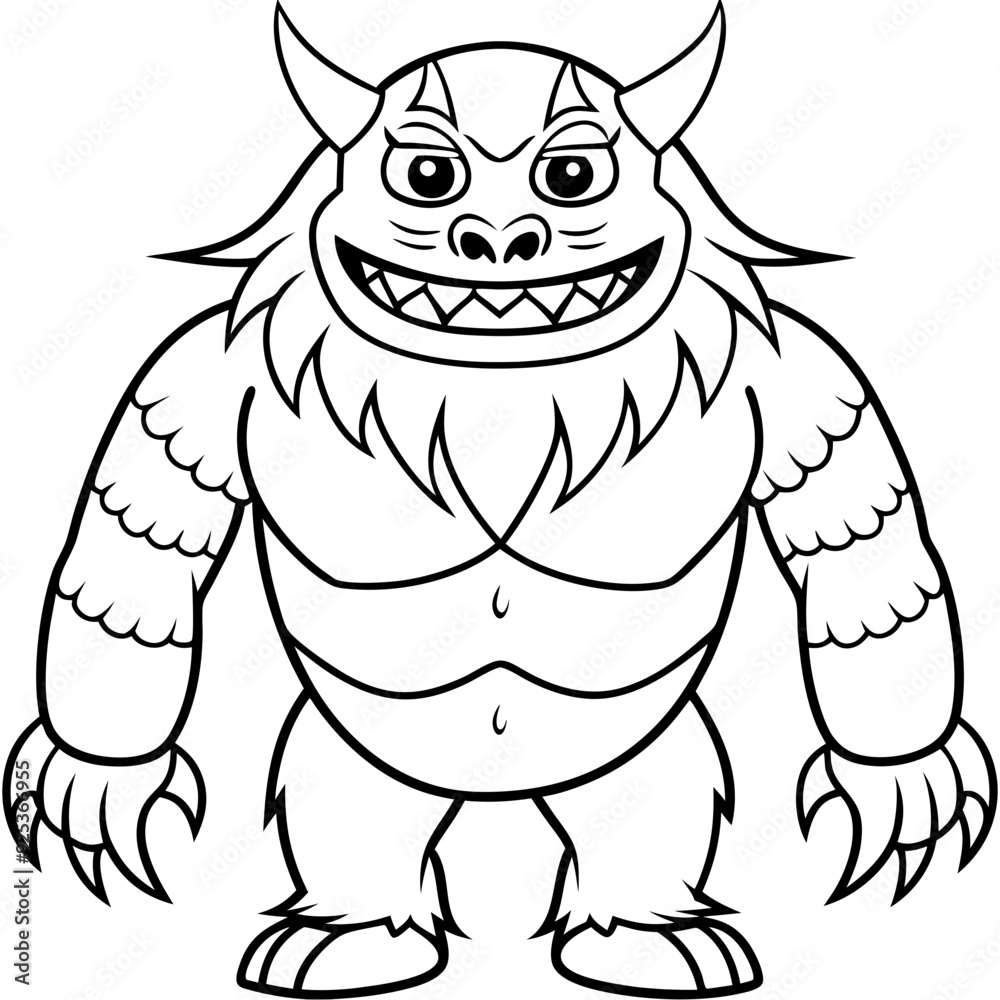 Monster art vector illustrator