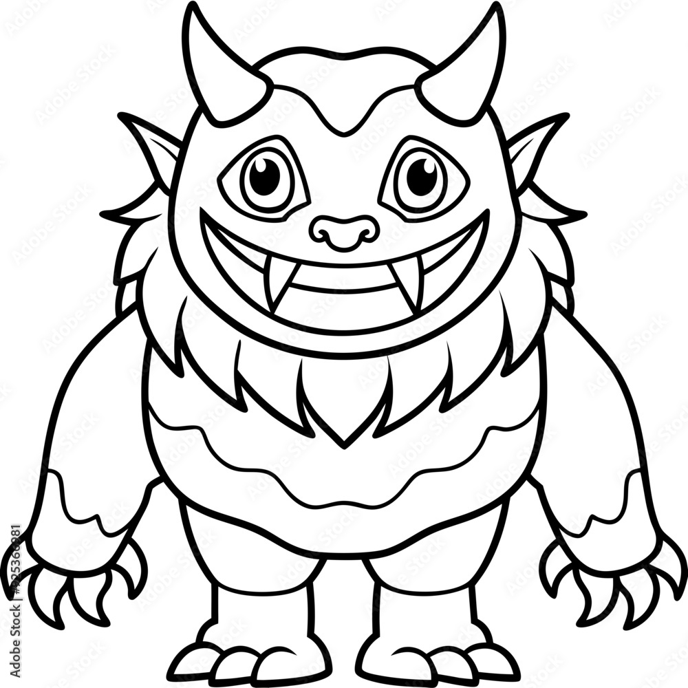 Monster art vector illustrator Monster art vector illustrator