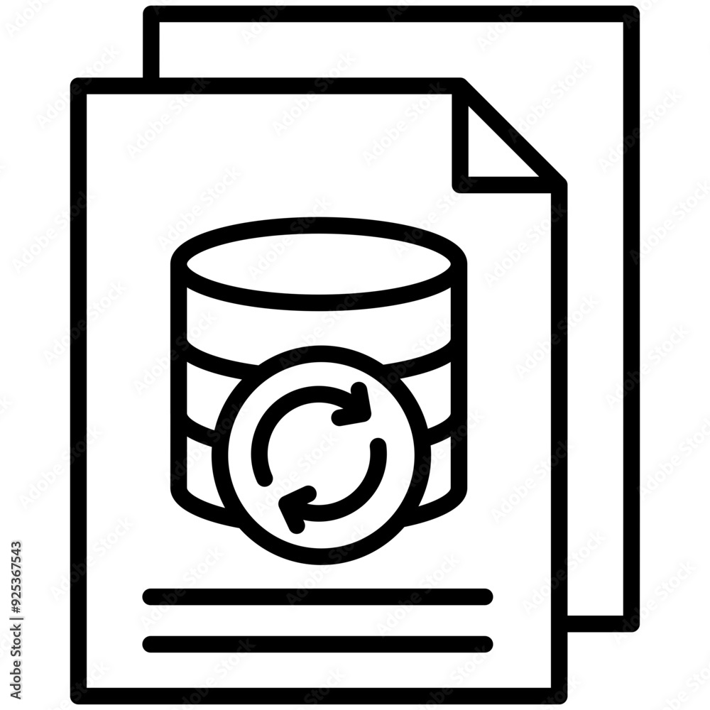 Disaster Recovery Icon Disaster Recovery Icon