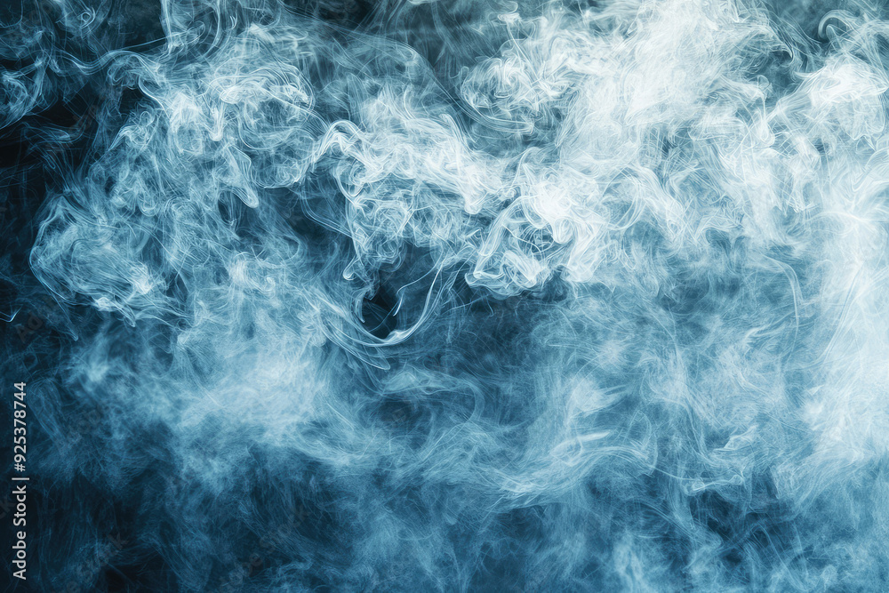 The Mystical Dance of Ethereal Smoke: A Captivating Blend of Light and Shadow in a Dreamlike Atmosphere