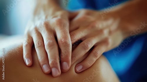 Close Up of Hands During a Massage