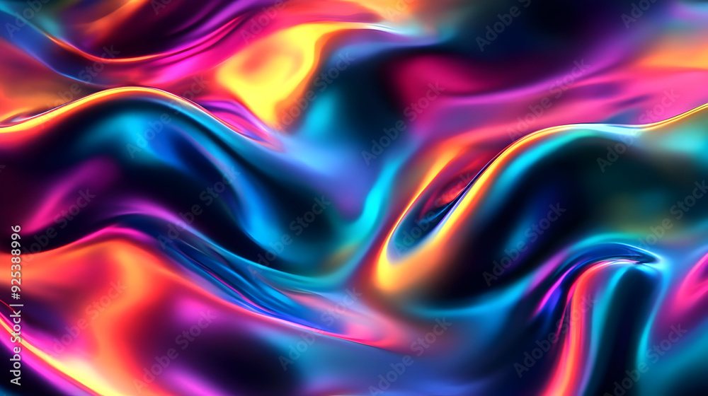 A vibrant, abstract wave of colorful, flowing patterns resembling silk or liquid. A vibrant, abstract wave of colorful, flowing patterns resembling silk or liquid.