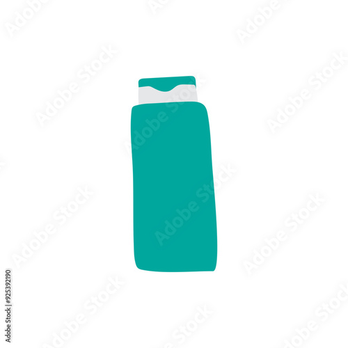 Shampoo bottle icon in colorful style. Simple soal vector illustration — Pixel-perfect icon. photo