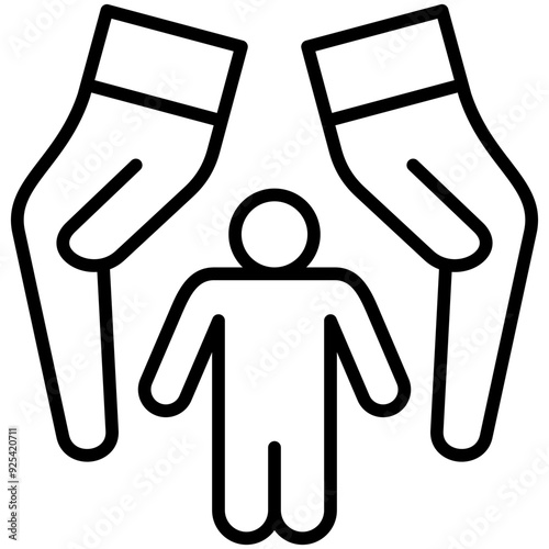Refugee Support  Icon