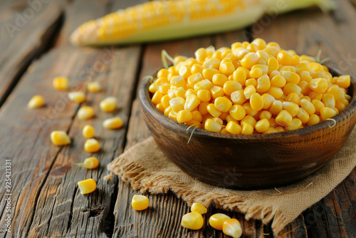 Sweet Corn in a Bowl
