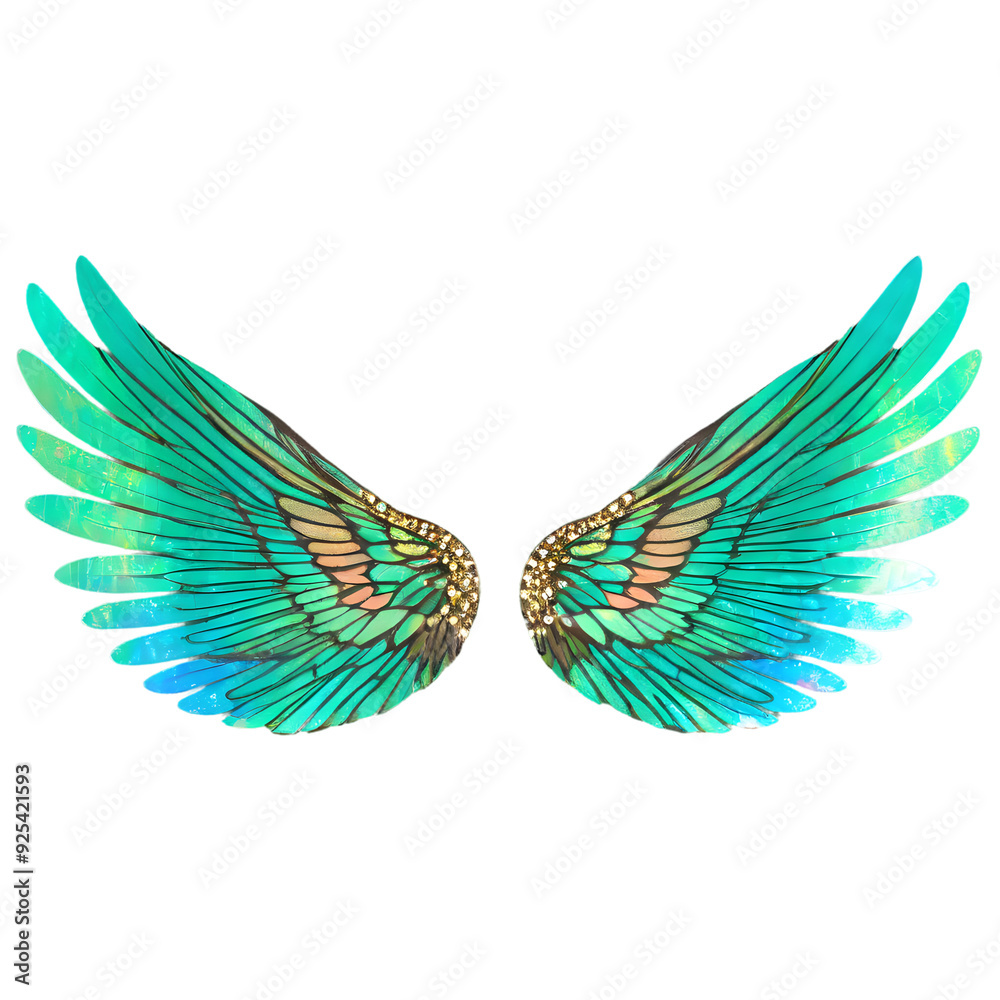 wings isolated on a transparent background wings isolated on a transparent background