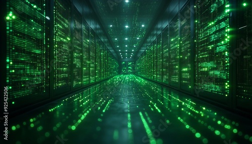 Innovative Networking Technologies  Pushing the Boundaries of Connectivity  A technology lab with a green background