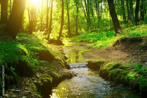Tranquil Forest Stream