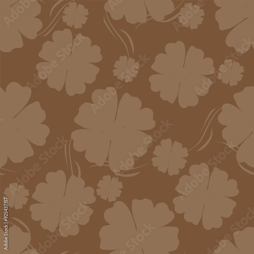 Textile and digital seamless floral vector design