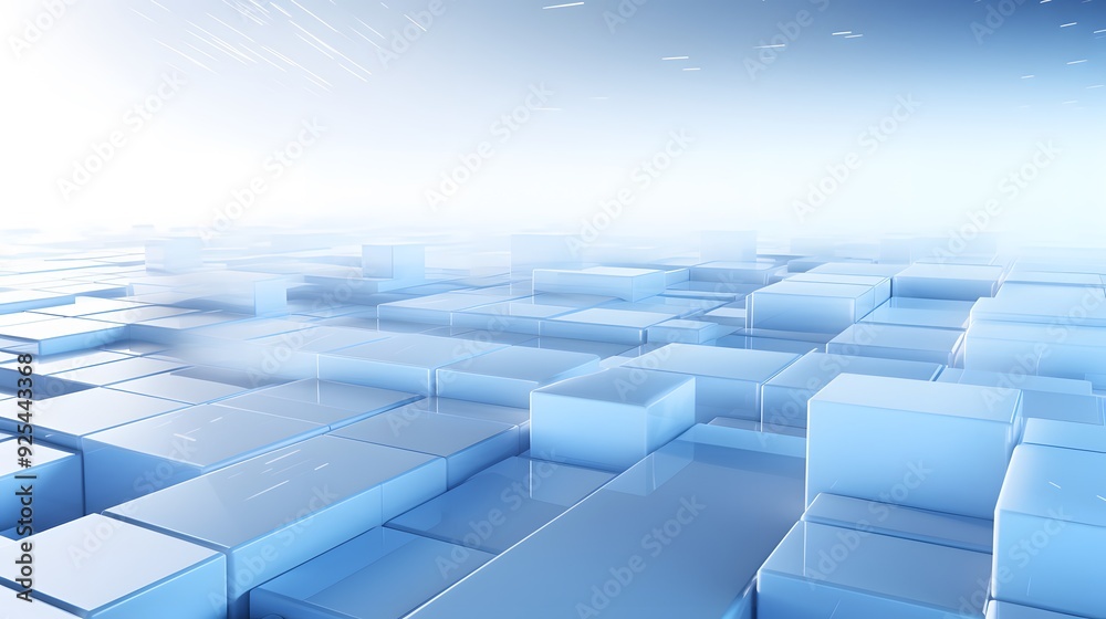 3d rendering of white and blue abstract geometric background. Scene for advertising, technology, showcase, banner, game, sport, cosmetic, business, metaverse. Sci-Fi Illustration. Product display 3d rendering of white and blue abstract geometric background. Scene for advertising, technology, showcase, banner, game, sport, cosmetic, business, metaverse. Sci-Fi Illustration. Product display
