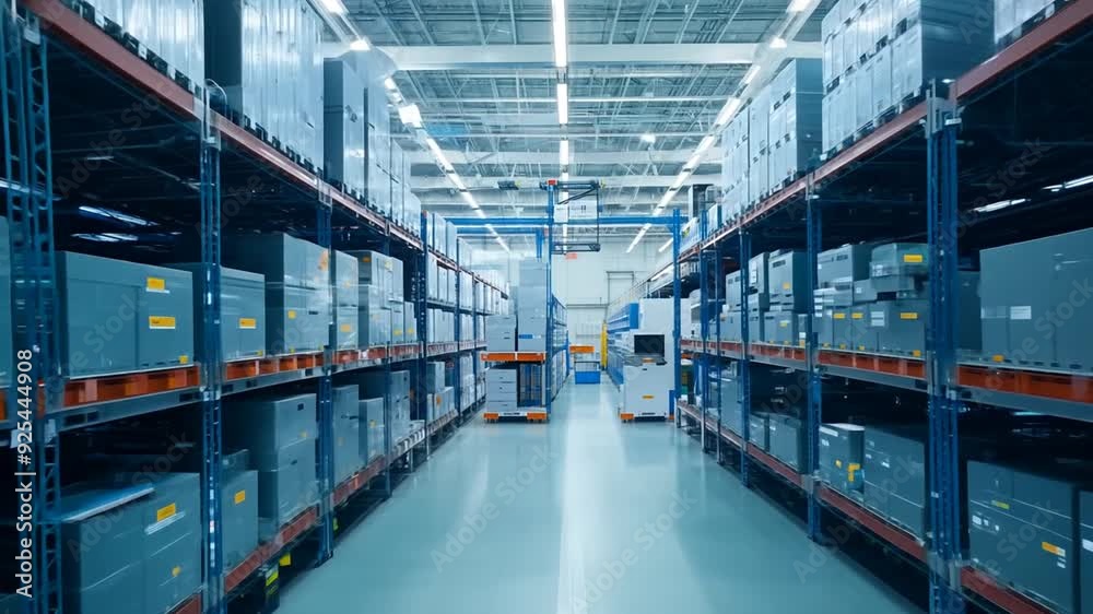 Tech-Savvy Storage With Organized Shelving & Inventory Generative AI Tech-Savvy Storage With Organized Shelving & Inventory Generative AI