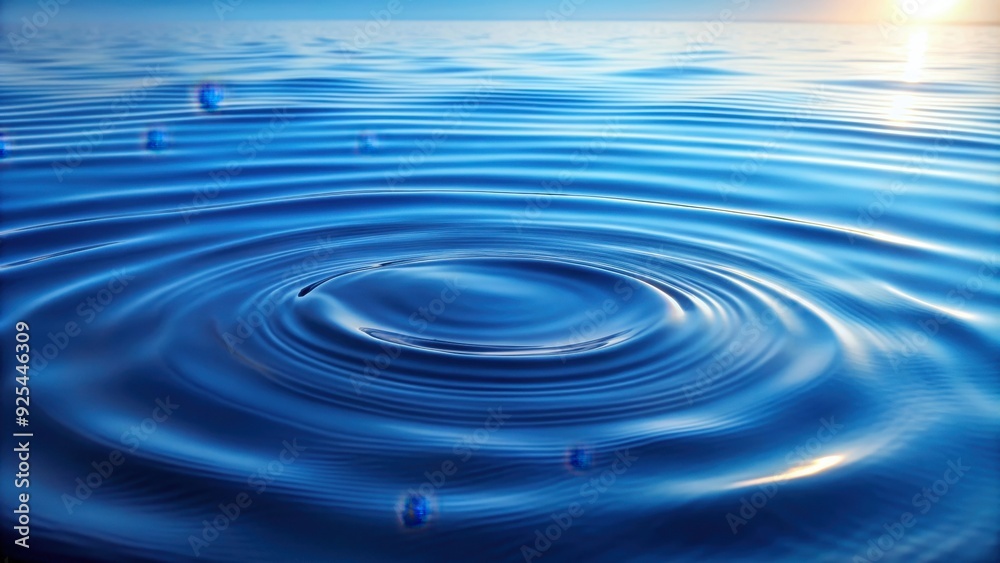 Minimalistic blue water waves with calm ripples and soft reflections , tranquil, soothing, abstract, ocean, sea, motion, minimalism Minimalistic blue water waves with calm ripples and soft reflections , tranquil, soothing, abstract, ocean, sea, motion, minimalism
