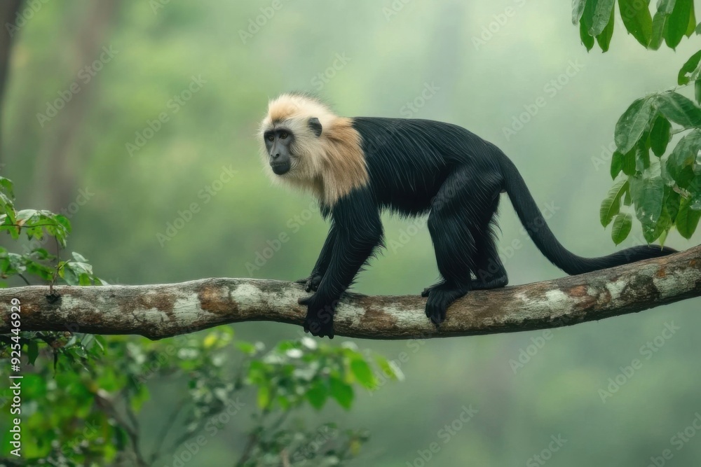 Fototapeta premium Monkey on Branch